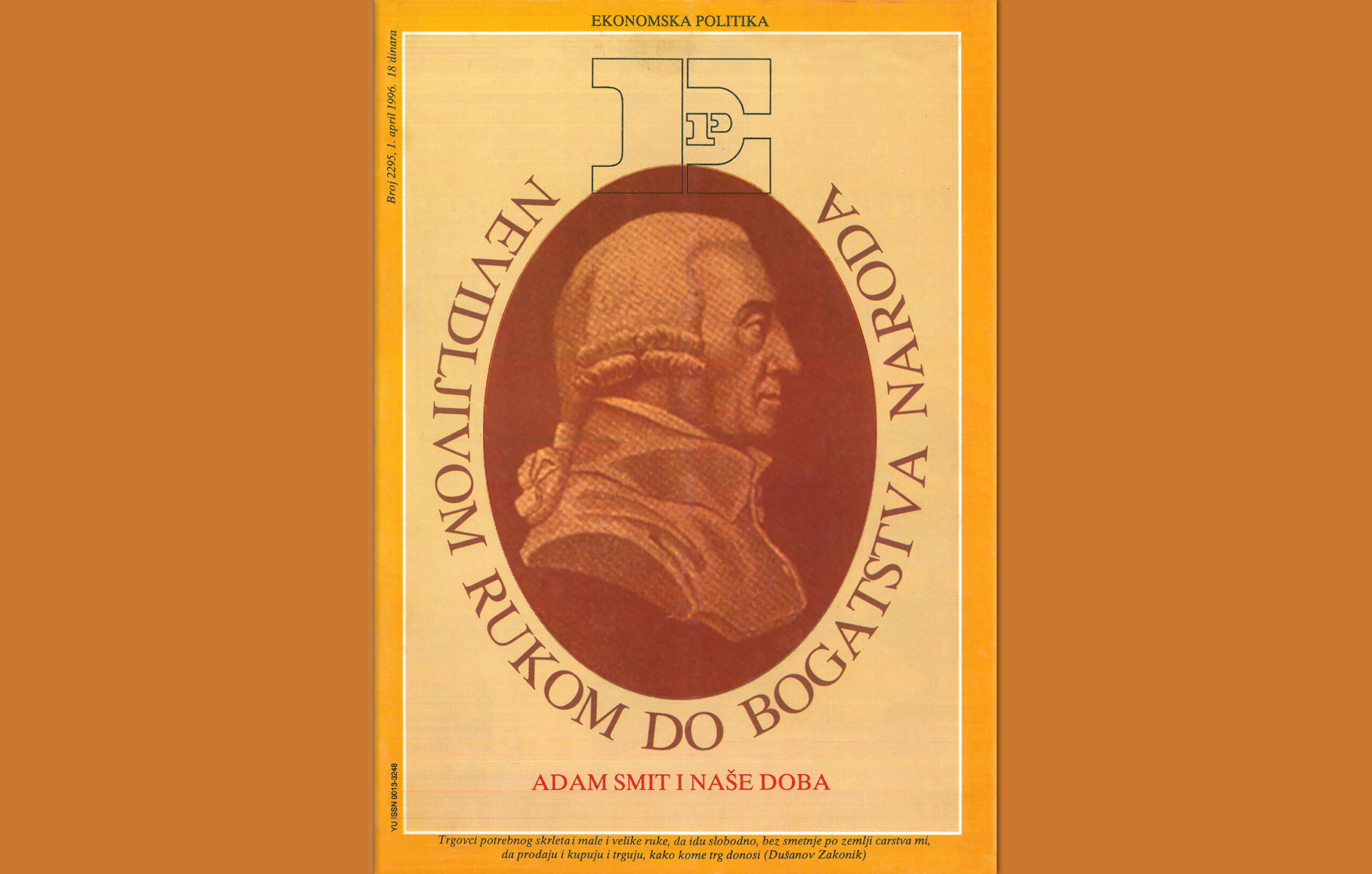 Dva i po veka „Bogatstva naroda“: Adam Smit i naše doba